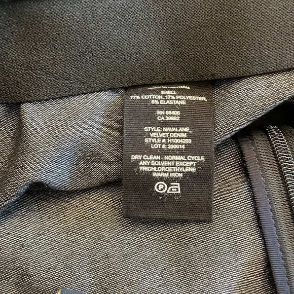 Theory Navalane Back Zip Skinny Pant - Picture 3 of 3